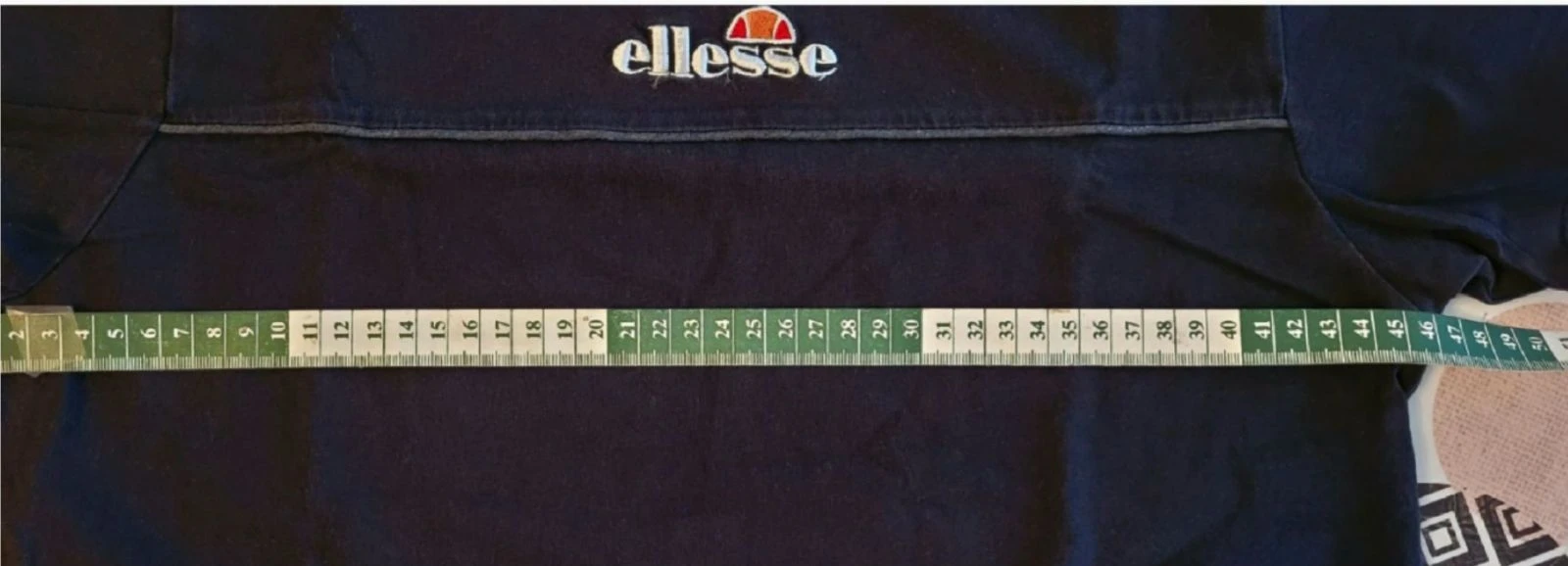 Ellesse T-shirt TXS /TFr34- Preta - Logo Bordado Ellesse na Frente em OT – photo 9
